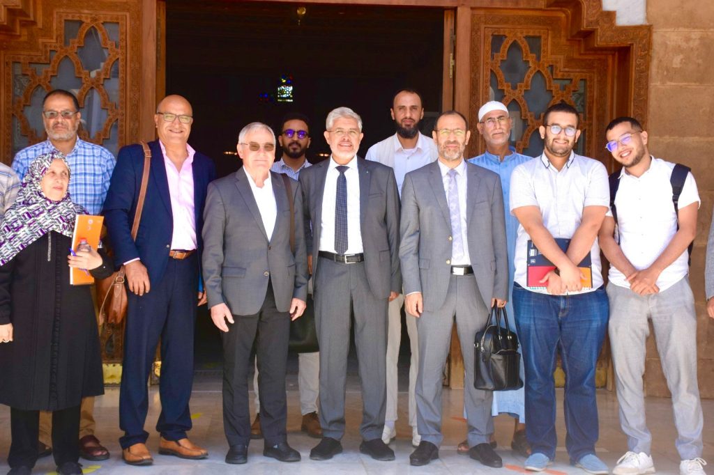 تقرير عن اللقاء العلمي مع الأستاذ الدكتور ستيفان شراينر